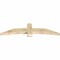 Ekena Millwork Bellingham Rough Sawn Timber Gable Bracket, Douglas Fir, 72"W x 18"H x 4"D x 6"F, 6/12 Pitch GBW072X18X0406BEL00RDF - alternate 2